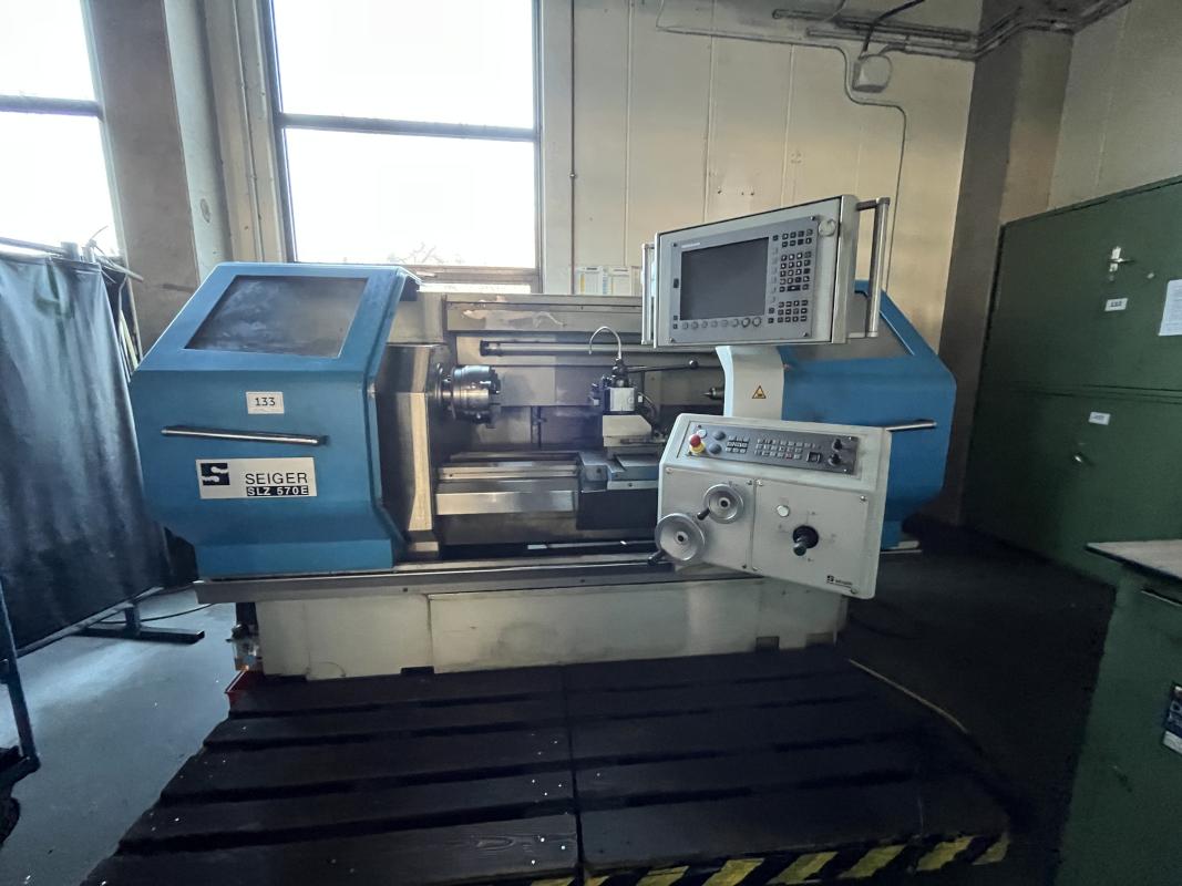 Zyklen Drehmaschine SEIGER SLZ 570E